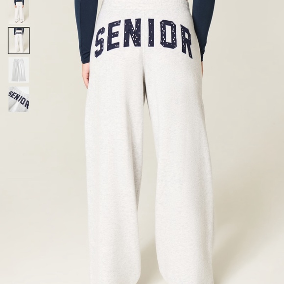 Hollister Viral Senior Graphic Baggy Sweatpants - NWT - Picture 1 of 1